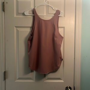 Pink Lululemon tank top